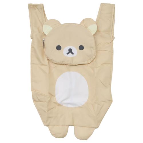 リラックマ サンエックス キャラクター ショッピングバッグ エコバッグ ぶらんとリラックマ