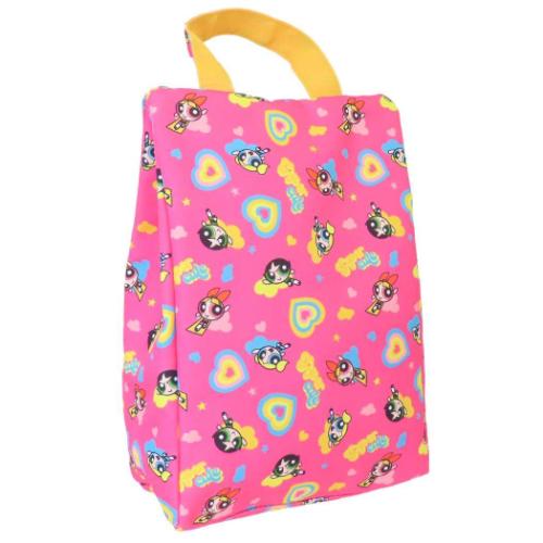 パワーパフガールズ シューズバッグ シューズケース キャラクター ハ?ワーキュートヒ?ンク