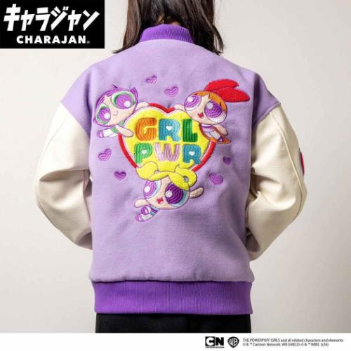 パワーパフガールズ グッズ アウター キャラクター スタジャン
