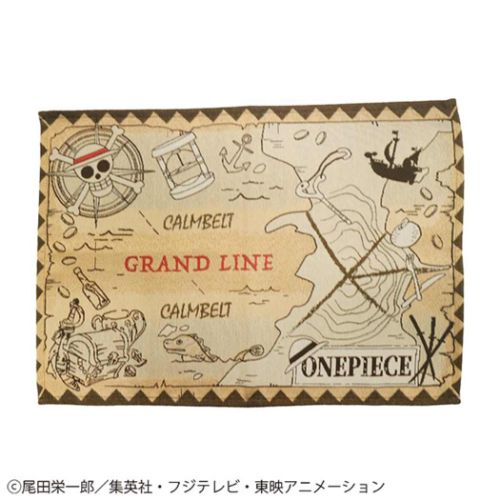 ゴブラン織りランチョンマット ランチマット グランドライン ワンピース ONE PIECE 少年ジャンプ 丸眞 テーブルメイク