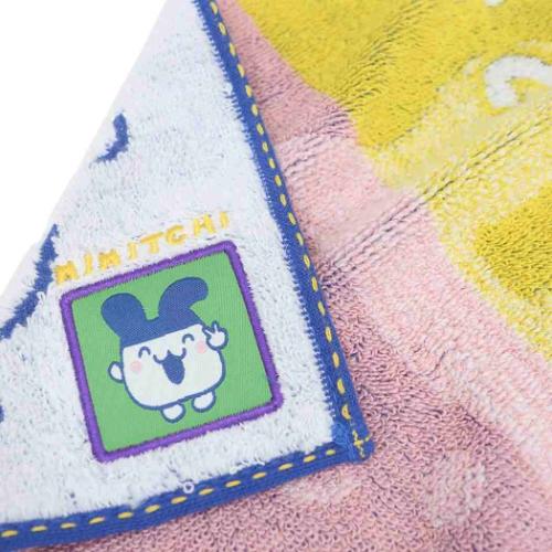 ミニタオル たまごっち ジャガードハンカチタオル オーガニック