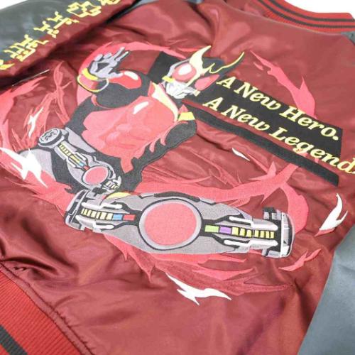 仮面ライダークウガ スカジャン アウター 特撮ヒーロー キャラクター