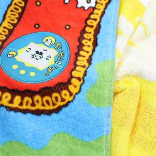 ロングタオル たまごっち フェイスタオル 新種発見！！たまごっち