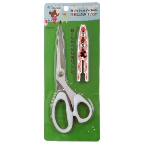 くまのがっこう 絵本キャラクター 手芸用品 洋裁はさみ 17cm グッズ