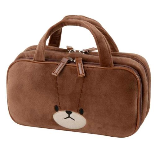 ソーイングセット Wファスナーバッグ 手芸用品 くまのがっこう ジャッキーフェイス ミササ