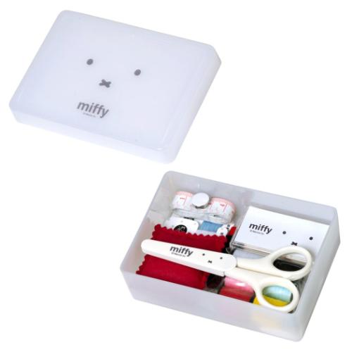 ソーイングセット スモールタイプ 手芸用品 ミッフィー ホワイト ディックブルーナ ミササ