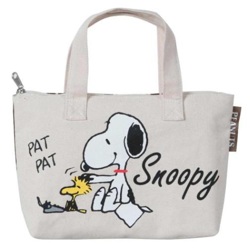 手芸用品 ソーイングセット ファスナーバッグ トートタイプ スヌーピー ミササ ピーナッツ 裁縫セット