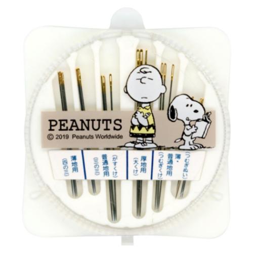 スヌーピー ニードルセット コンパクト ピーナッツ 手芸用品 キャラクター ミササ