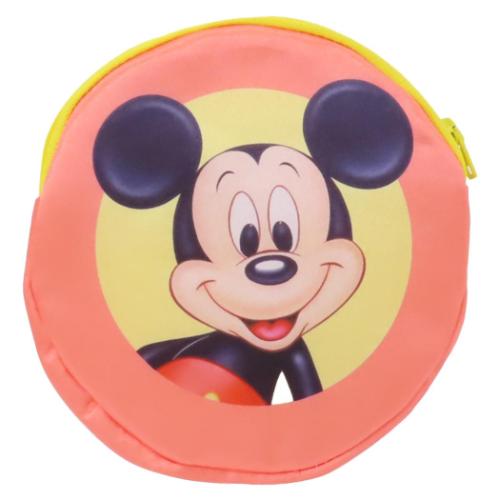 ミッキーマウス グッズ ミニポーチ キャラクター ティッシュポーチ レトロ フェイス ディズニー