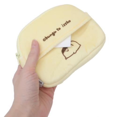 ティッシュポーチ ミニポーチ お文具といっしょ お文具プリンさん モリシタ 小物入れ ティッシュケース付きポーチ キャラクター