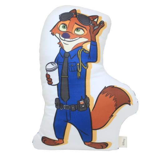 男女兼用 ズートピア ダイカット クッション キャラクター ディズニー ぬいぐるみ