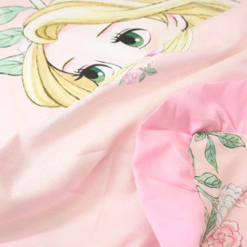 塔の上のラプンツェル ディズニープリンセス キャラクター 寝具 フリル付きカバー2点セット