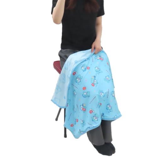 夏用ひざ掛け毛布 クールブランケット ハンギョドン サンリオ モリシタ