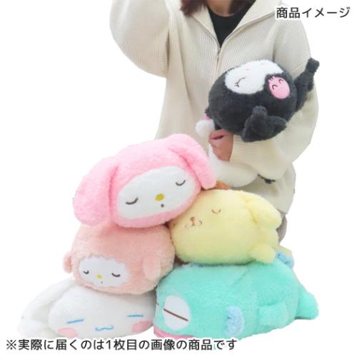 ハンギョドン ぬいぐるみクッション もこもこ添い寝まくら サンリオ ハンギョドン ぬいぐるみクッション もこもこ添い寝まくら サンリオ