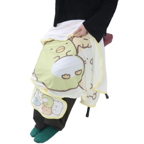 冷感ダイカットブランケット ひんやりひざ掛け すみっコぐらし