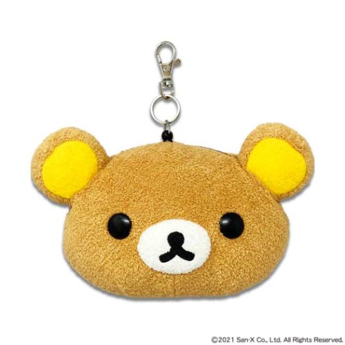 定期入れ フェイスパスケース リラックマとカオルさん サンエックス 内藤デザイン