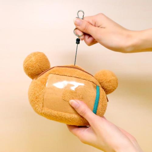 定期入れ フェイスパスケース リラックマとカオルさん サンエックス 内藤デザイン