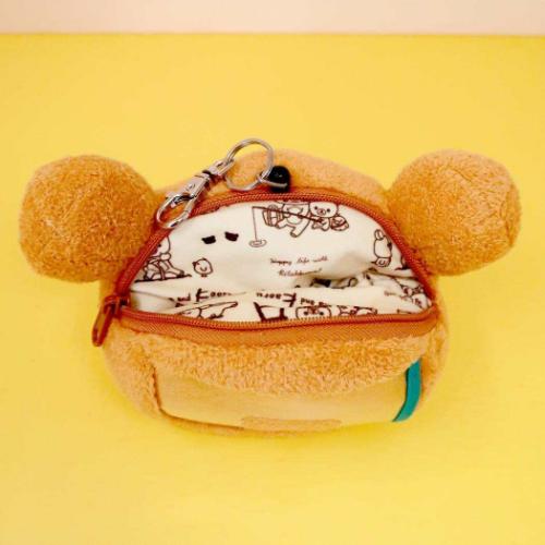 定期入れ フェイスパスケース リラックマとカオルさん サンエックス 内藤デザイン