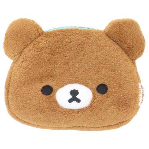 リラックマ グッズ フェイスポーチ サンエックス キャラクター