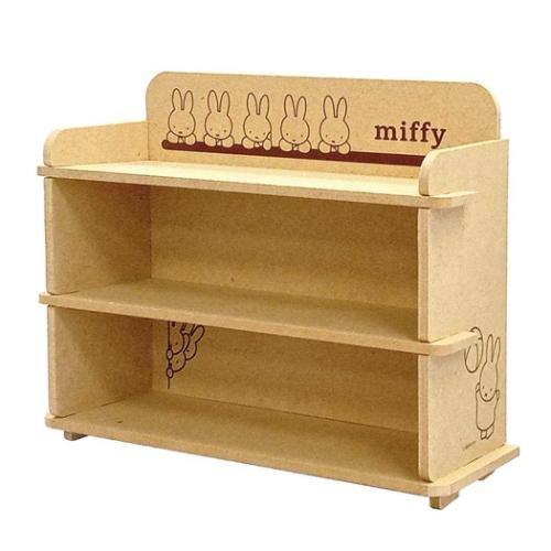 ミッフィー 簡単組立ミニシェルフ 卓上収納 ディックブルーナ