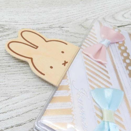 ミッフィー グッズ ブックマーカー 絵本キャラクター 木のしおり ディックブルーナ