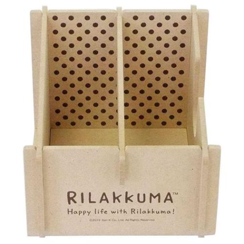 リラックマ 収納用品 簡単組立 ボックスティッシュラック リラックマ