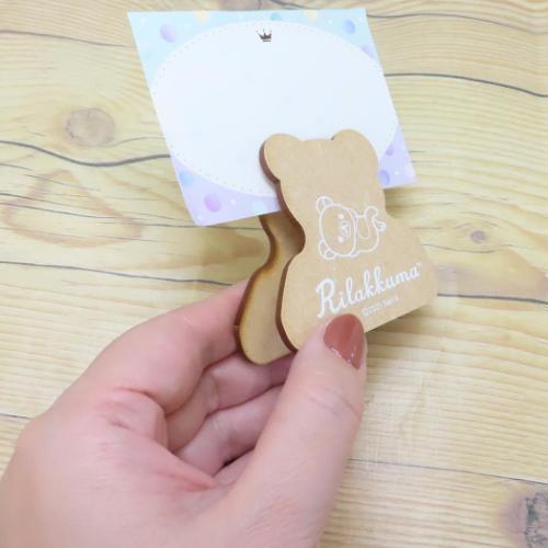 リラックマ グッズ クリップ キャラクター ダイカットメモスタンド A なかよし サンエックス
