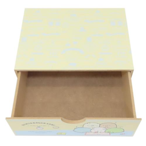 すみっコぐらし グッズ 卓上収納 キャラクター 引き出しボックス 横型ワイド おべんきょう
