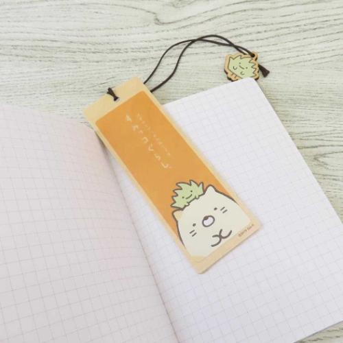 すみっコぐらし グッズ ブックマーカー サンエックス キャラクター 木のしおり ねこ