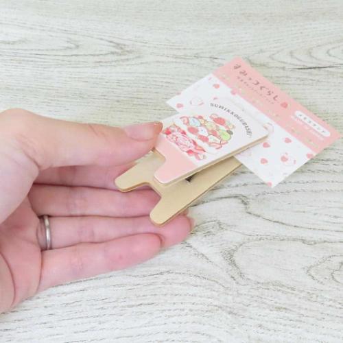 すみっコぐらし グッズ クリップ サンエックス キャラクター メモスタンド スリム パフェ