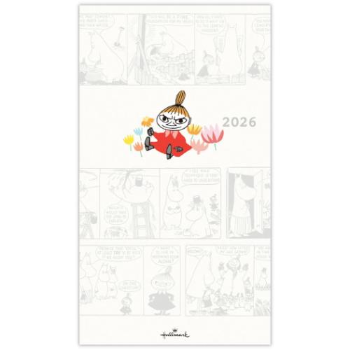 ムーミン 令和8年手帖 2026 diary 北欧 キャラクター スリムマンスリーダイアリー MOスリムリトルミイ