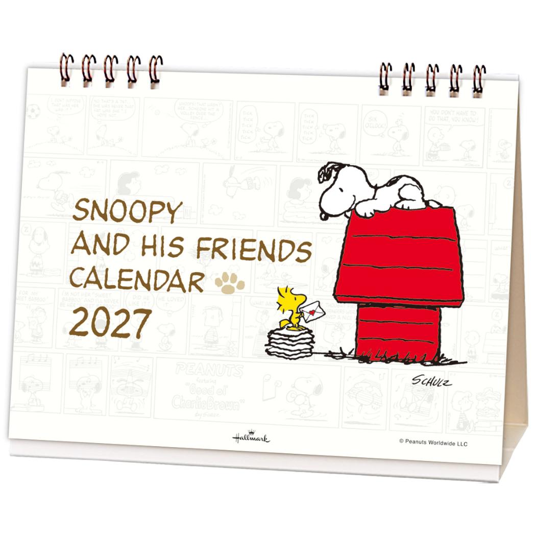 スヌーピー 2027 Calendar 卓上カ...の詳細画像1