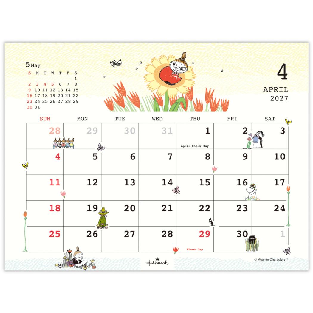【予約】ムーミン 2027 Calendar ...の詳細画像3