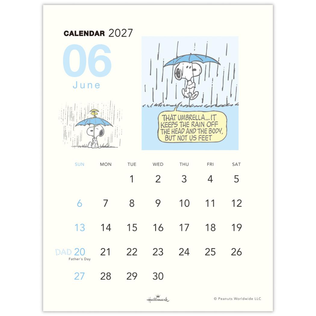 スヌーピー 2027 Calendar 卓上カ...の詳細画像2