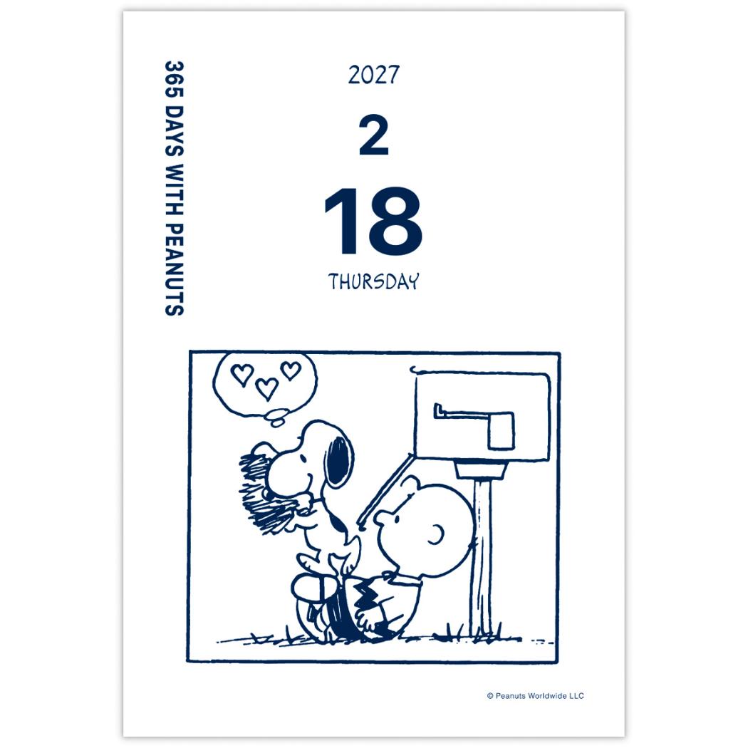 スヌーピー 2027 Calendar 日めく...の詳細画像3