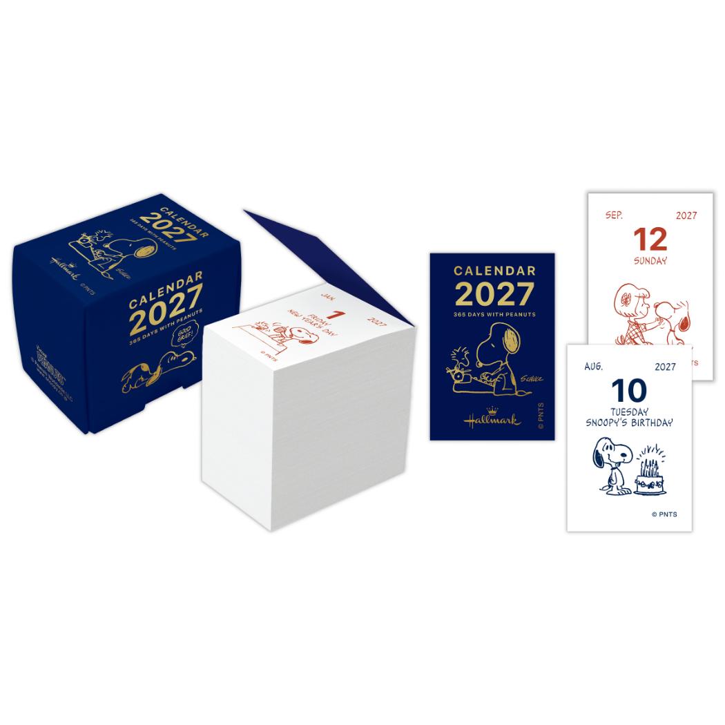 スヌーピー 2027 Calendar 日めくりカレンダー2027年 SNミニミニ