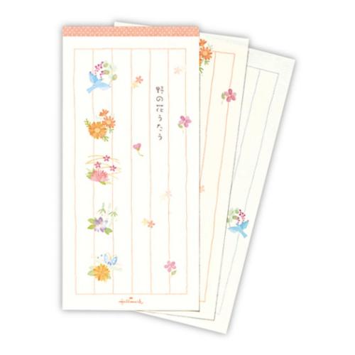便箋 一筆箋 野の花うたう3 日本ホールマーク 便せん