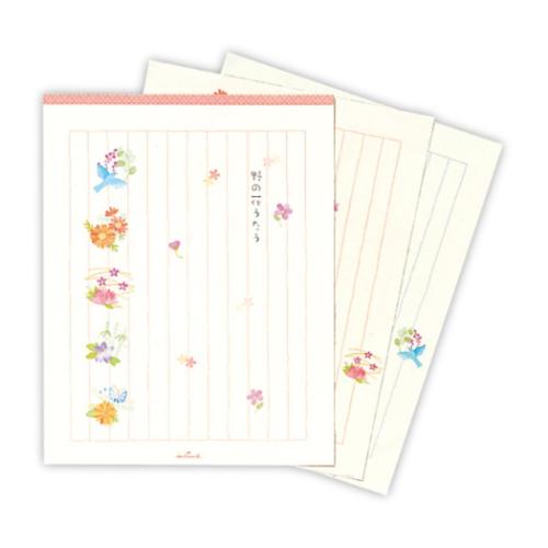 便箋 レターパッド 野の花うたう3 日本ホールマーク 手紙