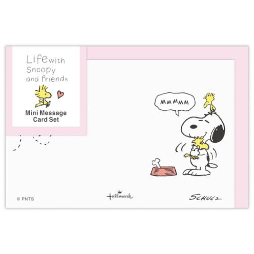 PEANUTS スヌーピー グッズ メッセージカード キャラクター