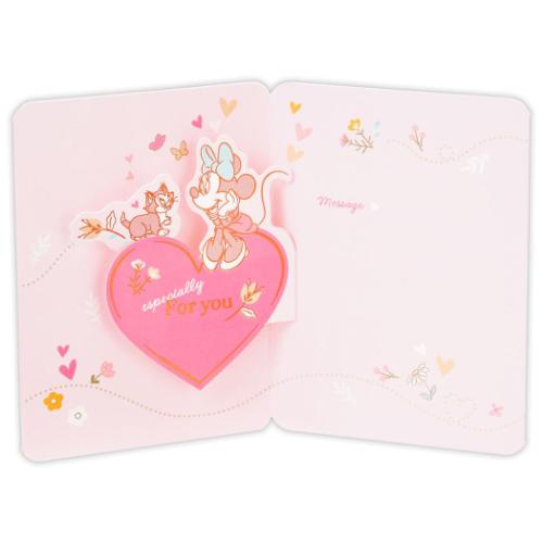 ミッキー＆フレンズ ミニーマウス キャラクター メッセージカード