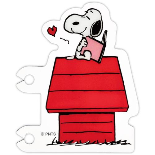スヌーピー リングノート用ブックマーク ピーナッツ ブックマーク キャラクター Peanuts All Good SNAG LOVE 日本ホールマーク
