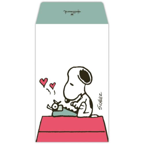 スヌーピー キャラクター お気持ち袋 ぽち袋 ポチ袋 3枚入り Peanuts All Good SNAG THINK ピーナッツ グッズ
