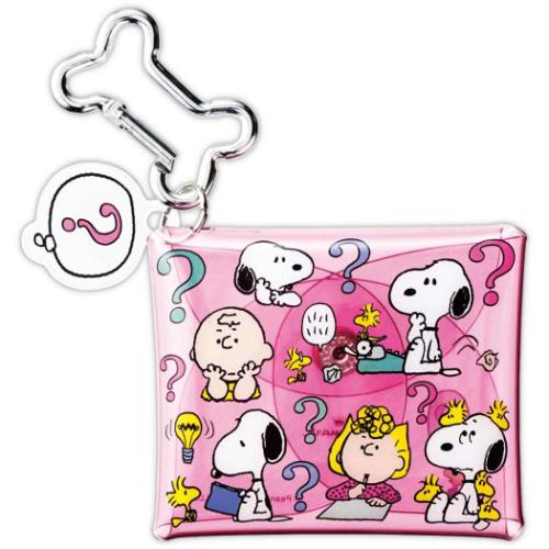 Yahoo! Yahoo!ショッピング(ヤフー ショッピング)スヌーピー キャラクター ミニポーチ マルチケース Peanuts All Good SNAG THINK