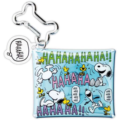 Yahoo! Yahoo!ショッピング(ヤフー ショッピング)スヌーピー グッズ ミニポーチ キャラクター マルチケース Peanuts All Good SNAG ENJOY