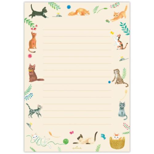 便箋 Azusa Omura レターパッド HAC5Dアニマル 手紙 便せん