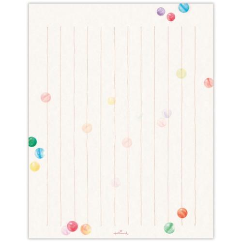 便箋 レターパッド 和の遊びビー玉2