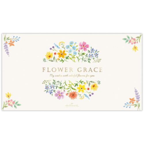 便箋 一筆箋 フラワーグレイス 日本ホールマーク 便せん