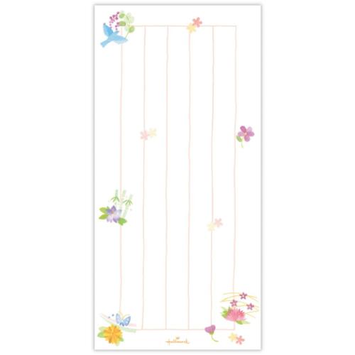 レターセット 一筆箋＆封筒セット なごみ箋 野の花うたう 日本ホール