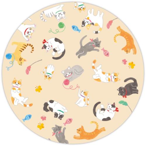 手渡し手紙セット ミニメッセージカードセット ねこ 猫 日本ホールマーク ミニ便箋＆ミニ封筒