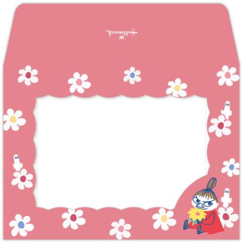 ムーミン ミニセット ミニレターセット 北欧 手渡し手紙セット キャラクター MOADレッド